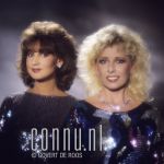 25-04-1984 Bonnie St. Clair and Jose Hoebee at studio in Amsterdam. Photo: Govert de Roos/Connu